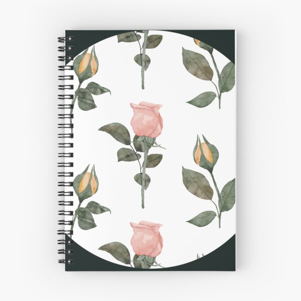 Item preview, Watercolor Rose Bud Flower Pattern   designed and sold by WestandPineP.