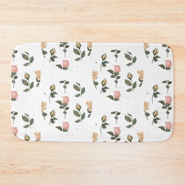Item preview, Watercolor Rose Bud Flower Pattern   designed and sold by WestandPineP.