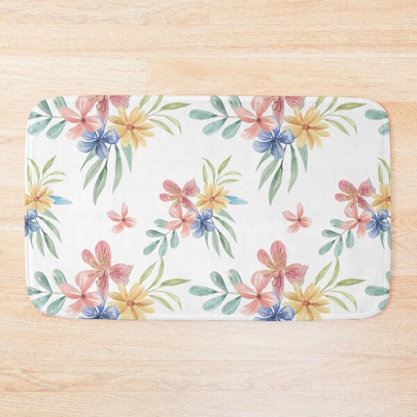 Item preview, Rainbow Tropical Floral designed and sold by elleinadesigns.