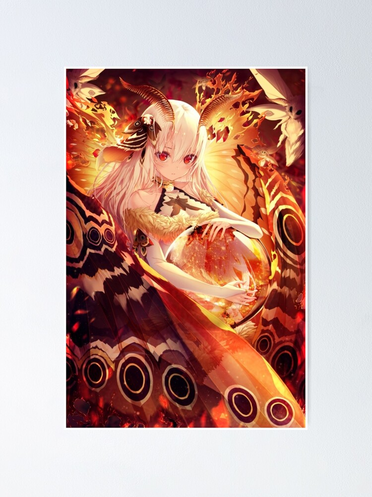 Beautiful Wings || Moth girl 