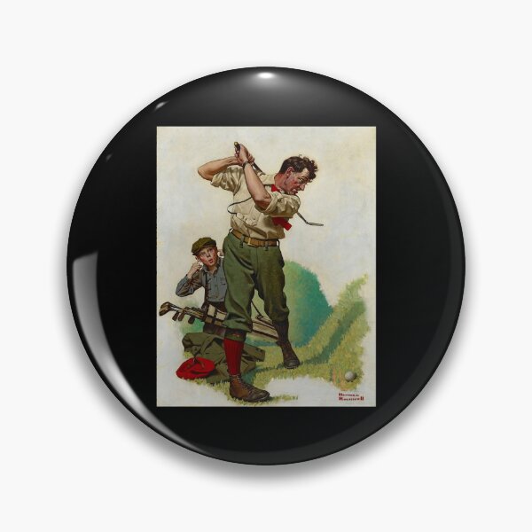 Item preview, Funny Gift For The Golfer 1920 By Norman Rockwell Retro Vintage designed and sold by RickeyKoss.
