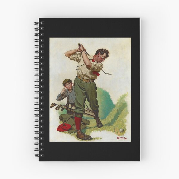 Item preview, Funny Gift For The Golfer 1920 By Norman Rockwell Retro Vintage designed and sold by RickeyKoss.