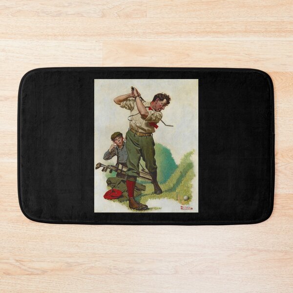 Item preview, Funny Gift For The Golfer 1920 By Norman Rockwell Retro Vintage designed and sold by RickeyKoss.