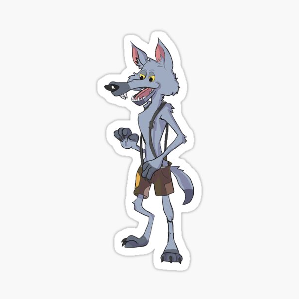 Big Bad Wolf Sticker