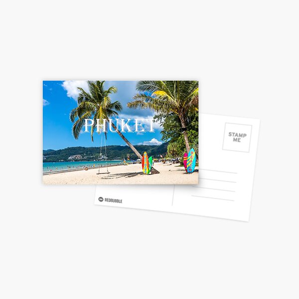 Artikel-Vorschau von Patong-Strand, Phuket, Thailand, designt und verkauft von Kevin Hellon.