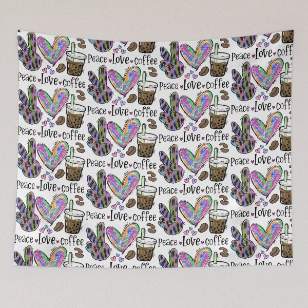 Item preview, Peace Love Coffee designed and sold by dalypdesign.
