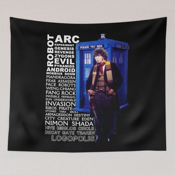Item preview, Bravery Quiet Intellectuals Vitality The 4Th Doctor Cute Fan designed and sold by AliciaVanManhDo.