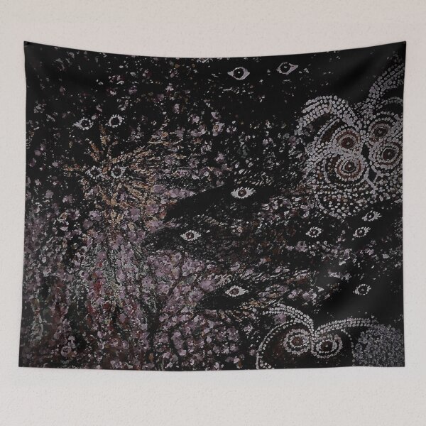 Item preview, The Birds, Psychedelic Art  designed and sold by SoulArtSara.