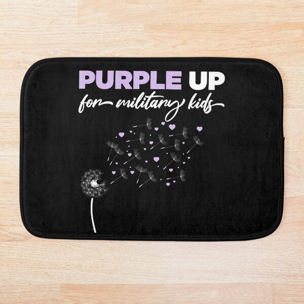 Item preview, Purple up for Military Kids Month of the Military Child designed and sold by fostebris.