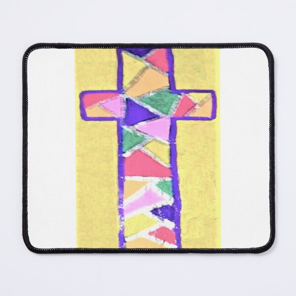 Item preview, Bright Colorful Cross designed and sold by craftsbydaphy.