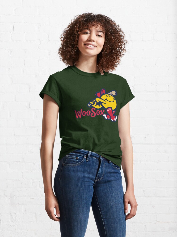 Woosox Fitted Scoop T-Shirt for Sale by RethoGlarner