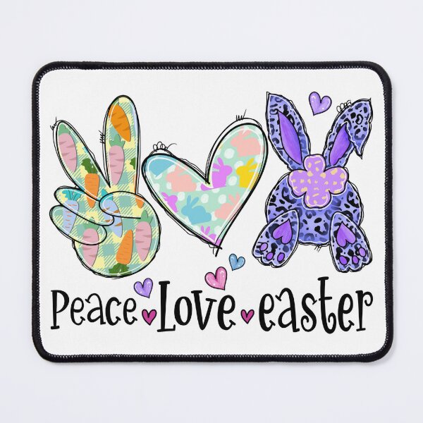 Item preview, Peace Love Easter designed and sold by dalypdesign.