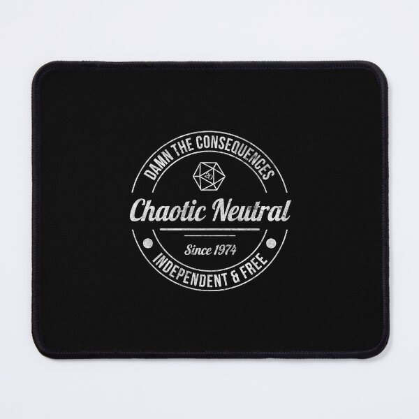 Item preview, Chaotic Neutral - Vintage Sign designed and sold by Daggerton.