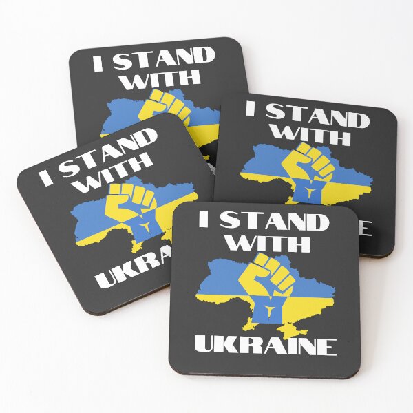 Item preview, I Stand With Ukraine Essential T-Shirt designed and sold by JAdotdotDesigns.