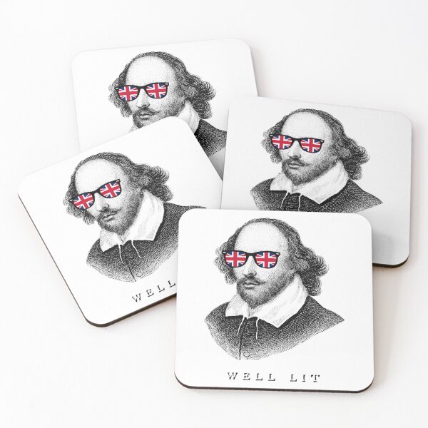 Item preview, Shakespeare Well Lit Literary Poet Genius Theatre Dramatist designed and sold by el-em-cee.