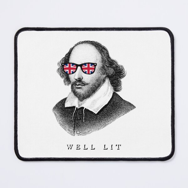 Item preview, Shakespeare Well Lit Literary Poet Genius Theatre Dramatist designed and sold by el-em-cee.