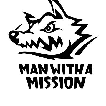 BEST SELLER - Man With a Mission Logo Merchandise | Sticker