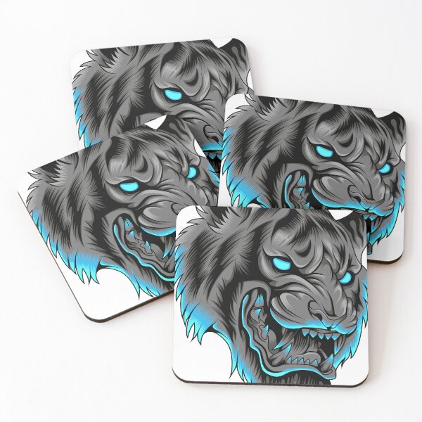 Item preview, Tiger Head in neon color designed and sold by Marciano Graphic.