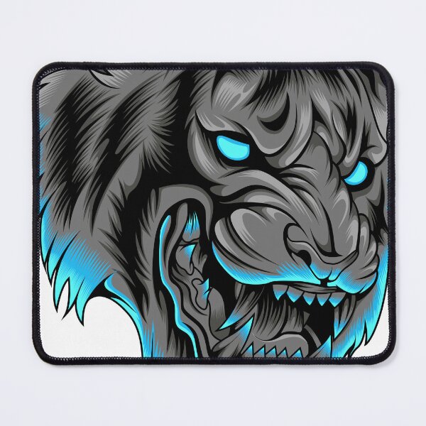 Item preview, Tiger Head in neon color designed and sold by Marciano Graphic.