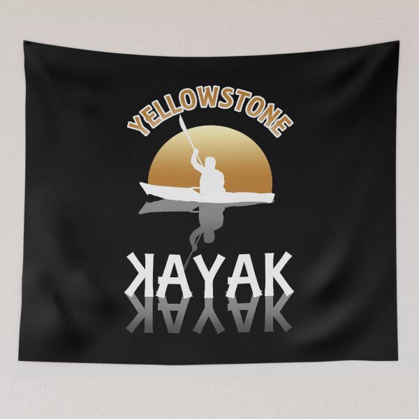 Item preview, Kayaking The Yellowstone River - Kayak designed and sold by TMBTM.