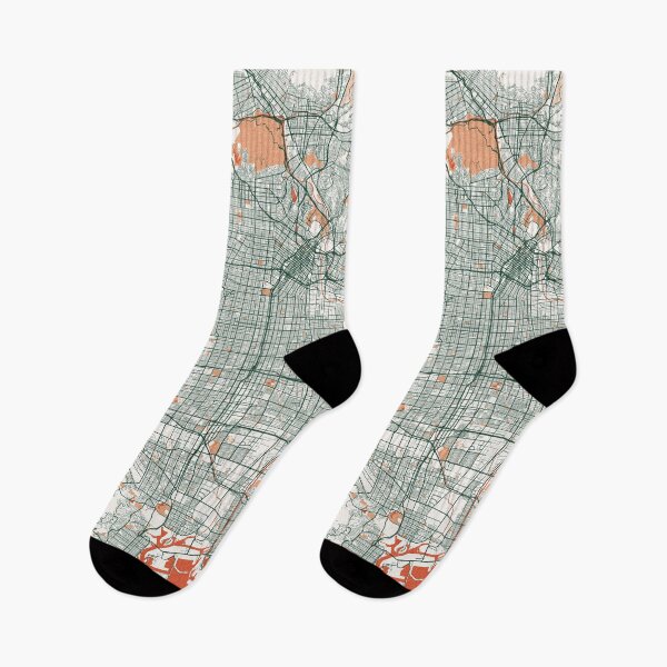 Item preview, Los Angeles City Map of California, USA - Bohemian designed and sold by deMAP.