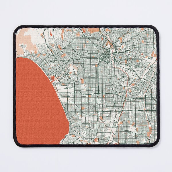 Item preview, Los Angeles City Map of California, USA - Bohemian designed and sold by deMAP.