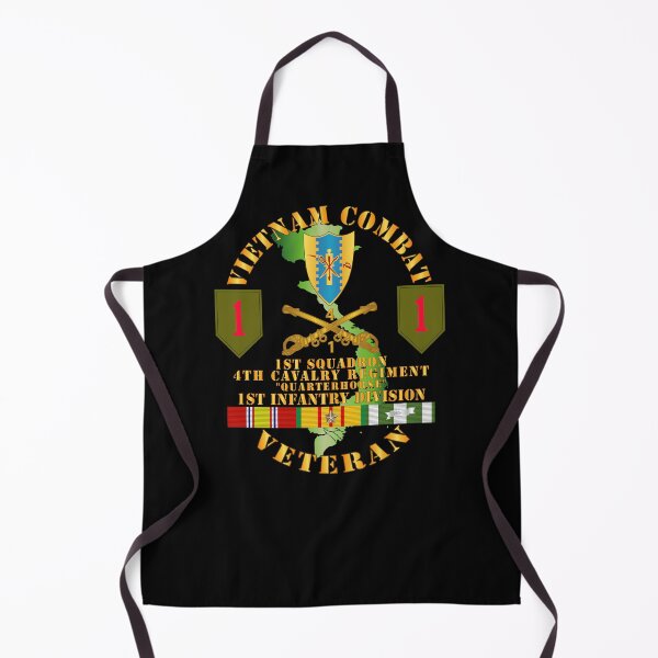 Item preview, Army - Vietnam Combat Infantry Vet - 1st Squadron 4th Cav - 1st Inf Div SSI designed and sold by Military Insignia Products.
