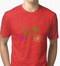flowers Tri-blend T-Shirt