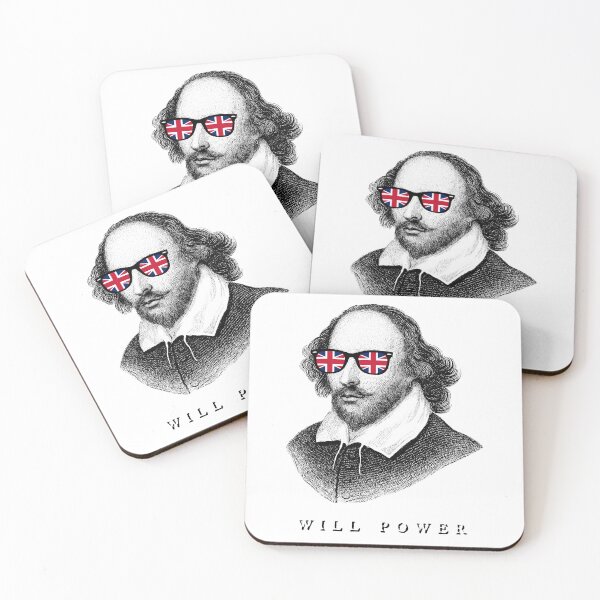 Item preview, Shakespeare Will Power Literary Genius Theatre Dramatist designed and sold by el-em-cee.