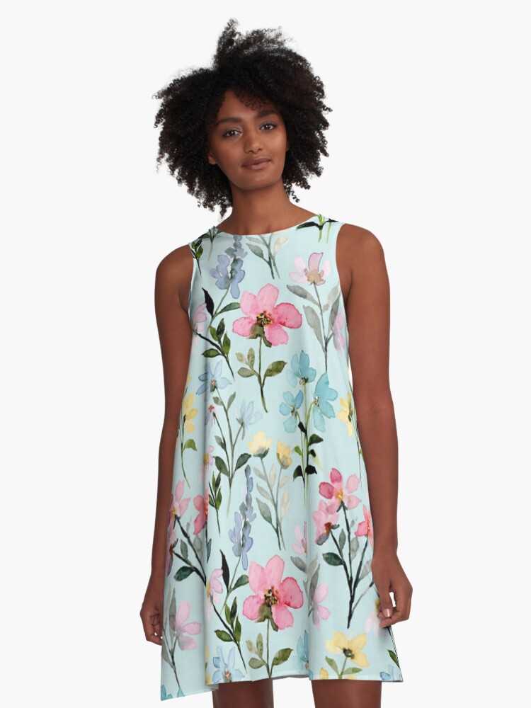 Pastel 2024 flower dress