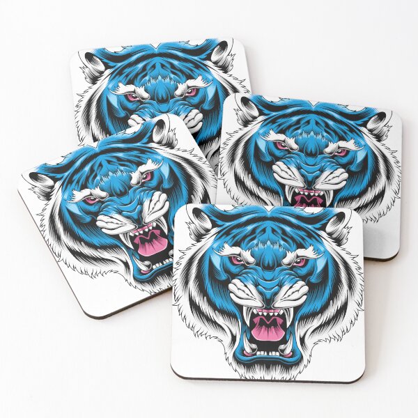 Item preview, Blue Tiger Head designed and sold by Marciano Graphic.