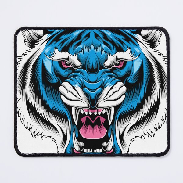 Item preview, Blue Tiger Head designed and sold by Marciano Graphic.