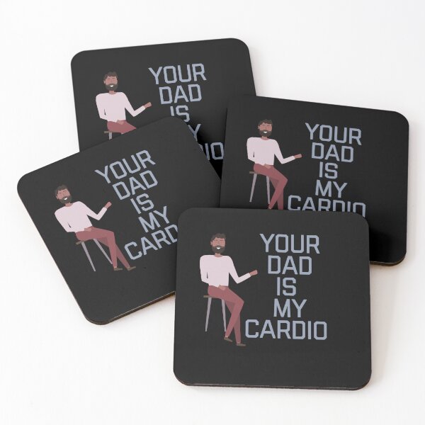 Item preview,  Your Dad Is My Cardio designed and sold by ZubiyaArt.