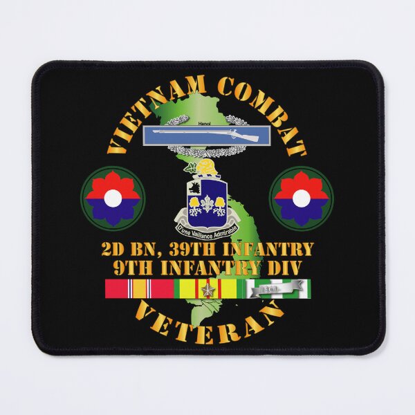Item preview,  Army - Vietnam Combat Infantry Veteran w 2nd Bn 39th Inf - 9th ID SSI designed and sold by Military Insignia Products.