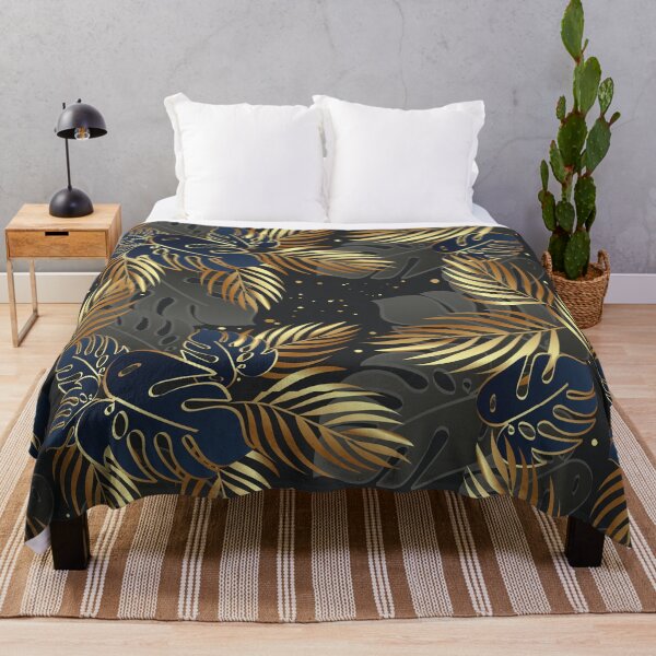 Item preview, Luxury Hawaiian Tropical Leaves Seamless Pattern designed and sold by GeeHanz.