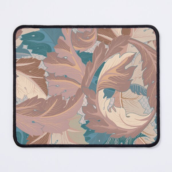 Item preview, Rose Teal Flourish Baroque Patterns designed and sold by GeeHanz.