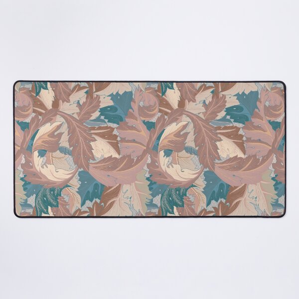 Item preview, Rose Teal Flourish Baroque Patterns designed and sold by GeeHanz.