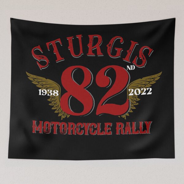 Item preview, Vintage style 82nd Sturgis South Dakota Motorcycle Rally 2022 designed and sold by PincGeneral.