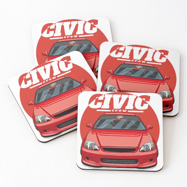 Item preview, Civic Crew (red) designed and sold by JayPaburisat.