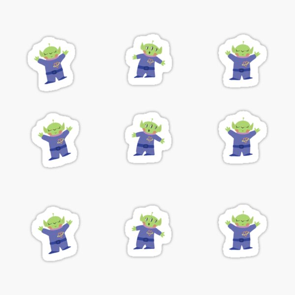 Toy Story Aliens Sticker