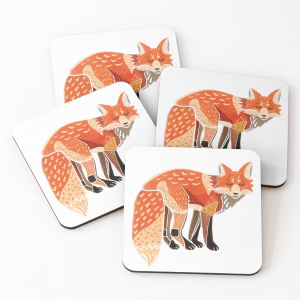 Item preview, Fox Modern Twist designed and sold by SandraArtStudio.