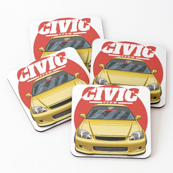 Item preview, Civic Crew (yellow) designed and sold by JayPaburisat.