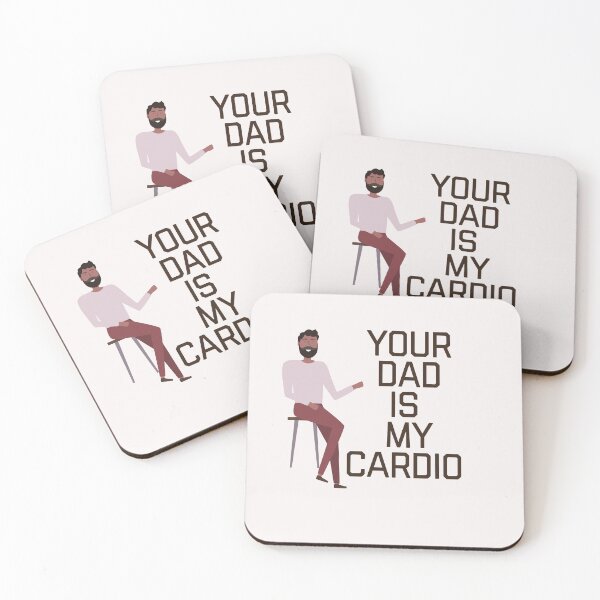 Item preview,  Your Dad Is My Cardio designed and sold by ZubiyaArt.