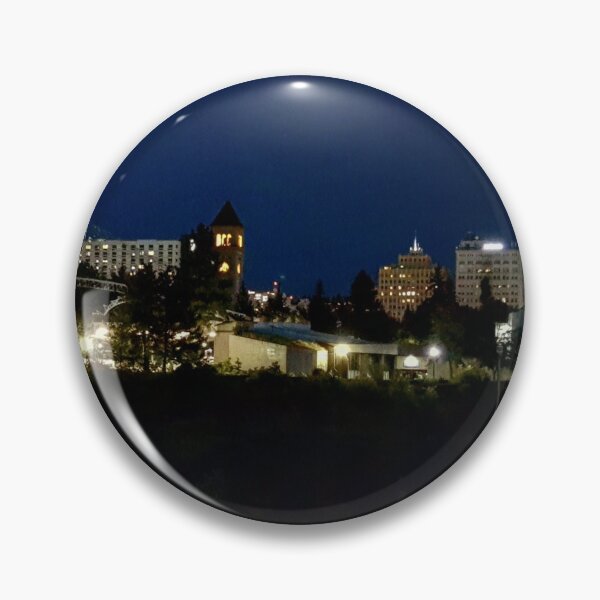 Item preview, Spokane Night Skyline designed and sold by Vicky Walter.