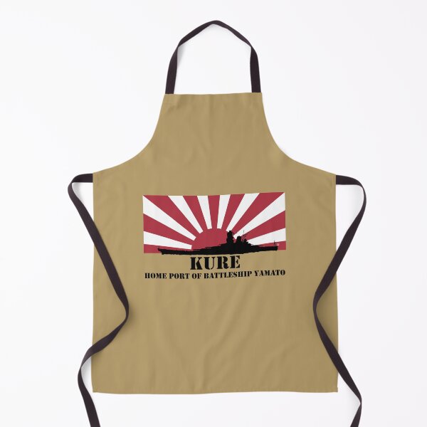 Item preview, KURE: Home Port of Battleship Yamato (Black) designed and sold by MrKShirts.