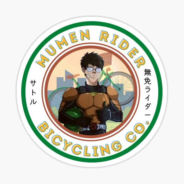 Mumen Rider Bicycling Co. Sticker