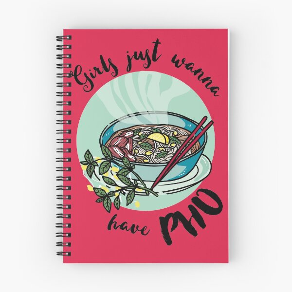 Item preview, Girls just wanna have pho - Vietnamese noodle soup designed and sold by papillondesign.