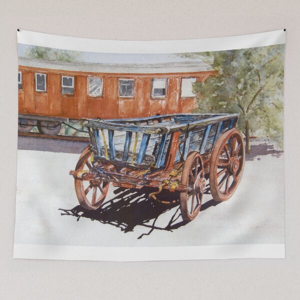 Item preview, As Time Goes by in Old Tailem Town Watercolour Painting designed and sold by Heatherian.