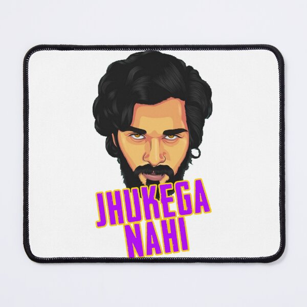 Item preview, Pushpa Allu Arjun Pushpa Jhukega Nahi designed and sold by PunjabSts.