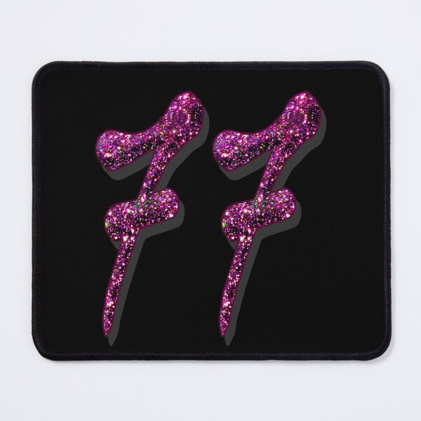 Item preview, Number 77 in purple pink glitter designed and sold by GlamourChick.